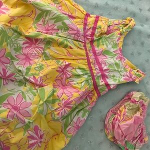Lilly Pulitzer Toddler Dress With Bloom-Blooms